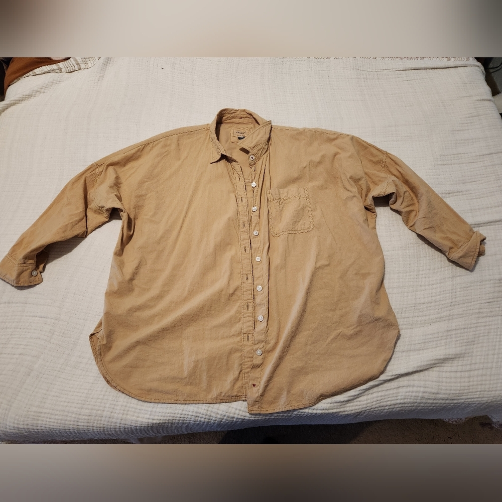 American Eagle Outfitters - Go Big Oversized Shirt - Size Small - Picture 2 of 7